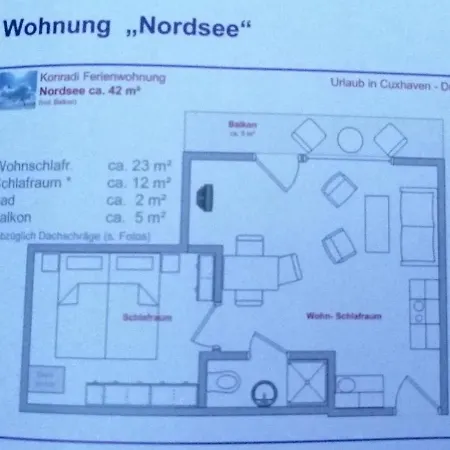 Konradi Cuxhaven-duhnen Lägenhet